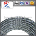 Hot dip galvanized wire rope 4mm in steel core